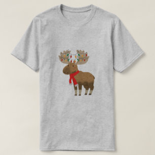 Weihnachts-Elch-Shirt T-Shirt