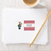 Weihnachts-Elche-Adresse Mailing-Labels Adressaufkleber (Insitu)
