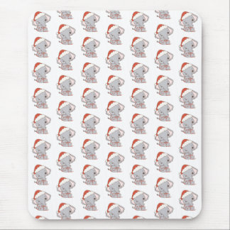 Weihnachts-Elefant-Maus-Pad Mousepad