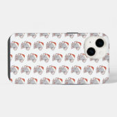 Weihnachts-Elefanten-iPhone-Hülle iPhone Hülle (Rückseite (Horizontal))
