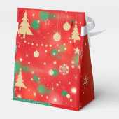 Weihnachts-Elegance Geschenkschachtel (Rückseite)