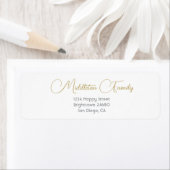 Weihnachts-Elegantes Rotes Gold-Label (Insitu)