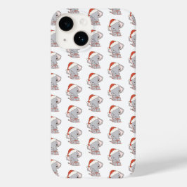 Weihnachts-Elephant-iPhone-Fall Case-Mate iPhone 14 Hülle