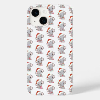 Weihnachts-Elephant-iPhone-Fall Case-Mate iPhone 14 Hülle