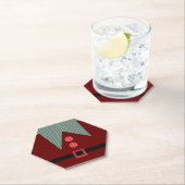 Weihnachts-Elf-Anzug-Feiertag Untersetzer (Vor Ort)