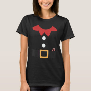 Weihnachts-Elf-Anzug Kostüm Erwachsene für Männer T-Shirt