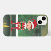Weihnachts-Elf auf Shelf iPhone / iPad Fall Hülle (Rückseite (Horizontal))