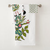 Weihnachts-Elf-Badehandtuch-Sets, Santa Badhandtuch Set (Insitu)