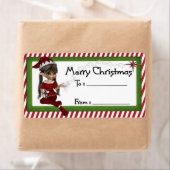 Weihnachts-Elf D3: Fantasy Christmas Geschenk Labe (Insitu)