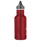 Weihnachts-Elf Emoticon Xmas ASCII Text Kunst Edelstahlflasche (Links)