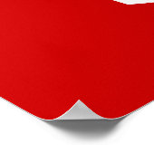 Weihnachts-Elf Emoticon Xmas ASCII Text Kunst Poster (Ecke)