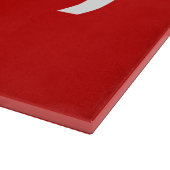 Weihnachts-Elf Emoticon Xmas ASCII Text Kunst Schneidebrett (Ecke)