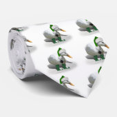 Weihnachts-Elf-Ente - Helfer des Weihnachtsmanns Krawatte (Gerollt)