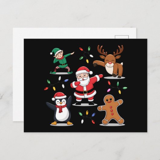 Weihnachts-Elf-Freunde Weihnachten Weihnachten-Tab (Vorne/Hinten)