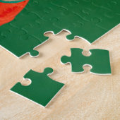 Weihnachts-Elf Funny Dog Pet Xmas Puzzle (Seite)