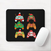 Weihnachts-Elf Gaming-Controller Gamer Xmas Mousepad (Mit Mouse)