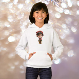 Weihnachts-Elf-Girl-Hoodie Hoodie