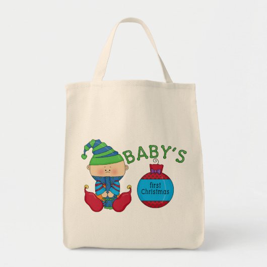 Weihnachts-Elf-Hemden und Geschenke Tragetasche (Vorne)