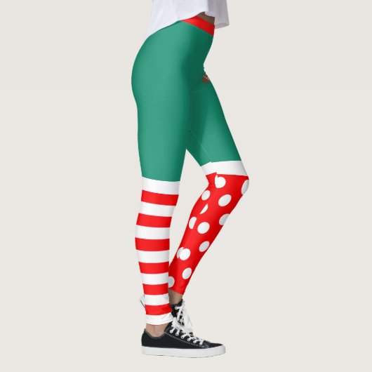 Weihnachts-Elf-Leggings Leggings (Rechts)