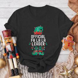 Weihnachts-Elf-Office-Team-Party und Familienanpas T-Shirt