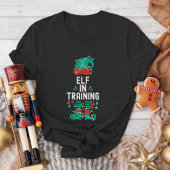 Weihnachts-Elf-Office-Team-Party und Familienanpas T-Shirt