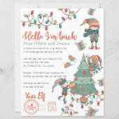 Weihnachts-Elf-Rücksendung (Vorderseite)