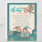 Weihnachts-Elf-Rücksendung (Vorderseite)