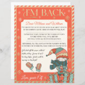 Weihnachts-Elf-Rücksendung (Vorne/Hinten)