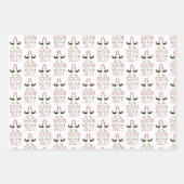 Weihnachts-Elf-Saison wird JOLLY sein Geschenkpapier Set (Vorderseite)