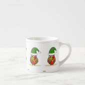 Weihnachts-Elf-Schüssel mit Gegenwart Espressotasse (Rechts)