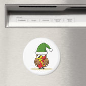 Weihnachts-Elf-Schüssel mit Gegenwart Magnet (In Situ (Geschirrspüler))