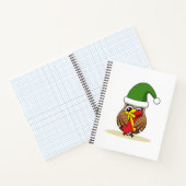 Weihnachts-Elf-Schüssel mit Gegenwart Notizblock (Innenseite)