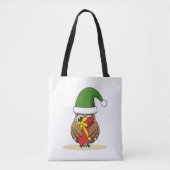 Weihnachts-Elf-Schüssel mit Gegenwart Tasche (Vorderseite)