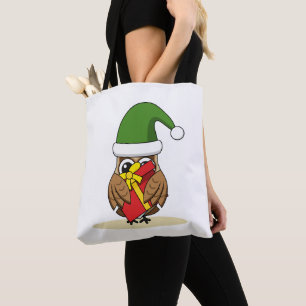 Weihnachts-Elf-Schüssel mit Gegenwart Tasche