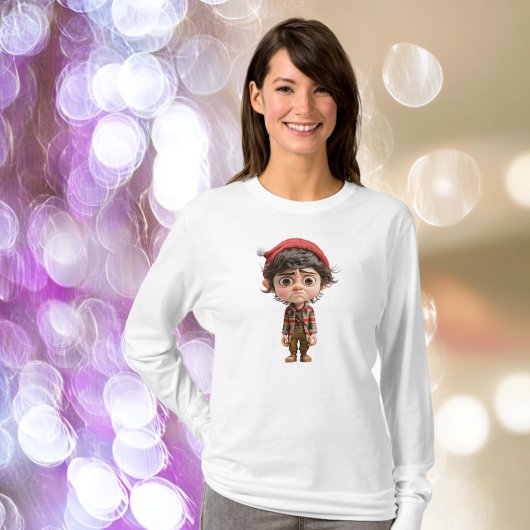 Weihnachts-Elf-T-Shirt der Frauen T-Shirt