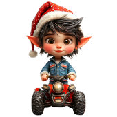 Weihnachts-Elf-T-Shirt der Herren T-Shirt