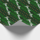 Weihnachts-Elf-Wrap-Papier Süßer Elf-Geschenkpapie Geschenkpapier (Ecke)