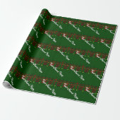 Weihnachts-Elf Wrapping Paper Niedlich Elf Geschen Geschenkpapier (Ungerollt)