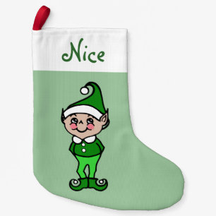 Weihnachts-Elfen-Socken Kleiner Weihnachtsstrumpf