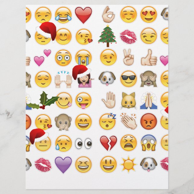 Weihnachts-Emojis (Vorderseite)