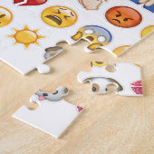 Weihnachts-Emojis Puzzle (Seite)