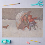 Weihnachts-Emphera-Serie Design 10 Seidenpapier (Basteln)