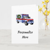 Weihnachts-EMS Karte (Gelbe Blume)