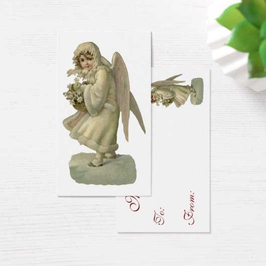 Weihnachts-Engel-Blume, Viktorianischer Die (Schreibtisch)