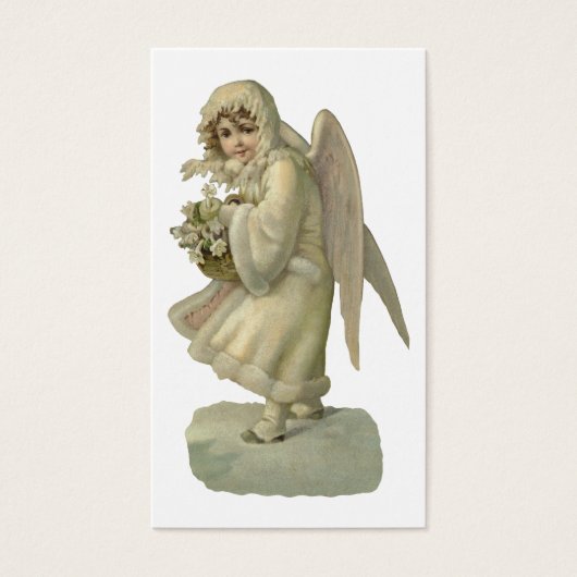 Weihnachts-Engel-Blume, Viktorianischer Die (Vorderseite)