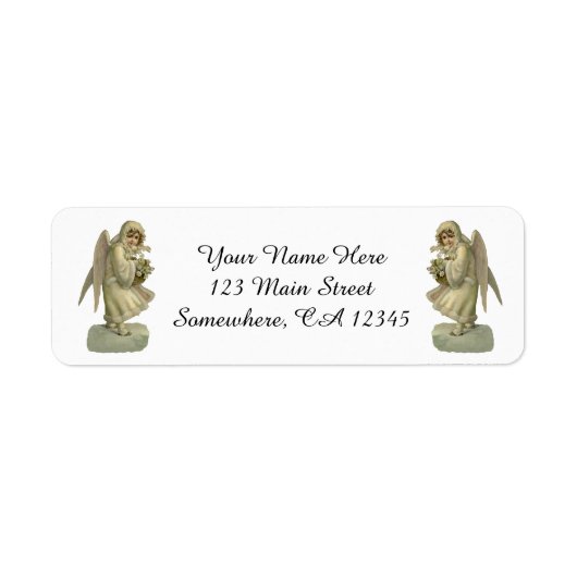 Weihnachts-Engel-Blume, Viktorianischer Die (Vorne)