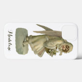 Weihnachts-Engel-Blume, Viktorianischer Die Case-Mate iPhone Hülle (Rückseite (Horizontal))