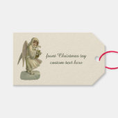 Weihnachts-Engel-Blume, Viktorianischer Die Geschenkanhänger (Vorderseite (Horizontal))