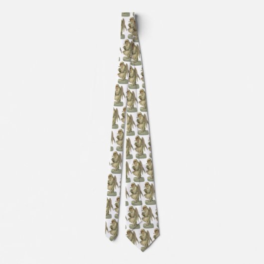 Weihnachts-Engel-Blume, Viktorianischer Die Krawatte (Rückseite)