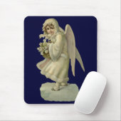 Weihnachts-Engel-Blume, Viktorianischer Die Mousepad (Mit Mouse)